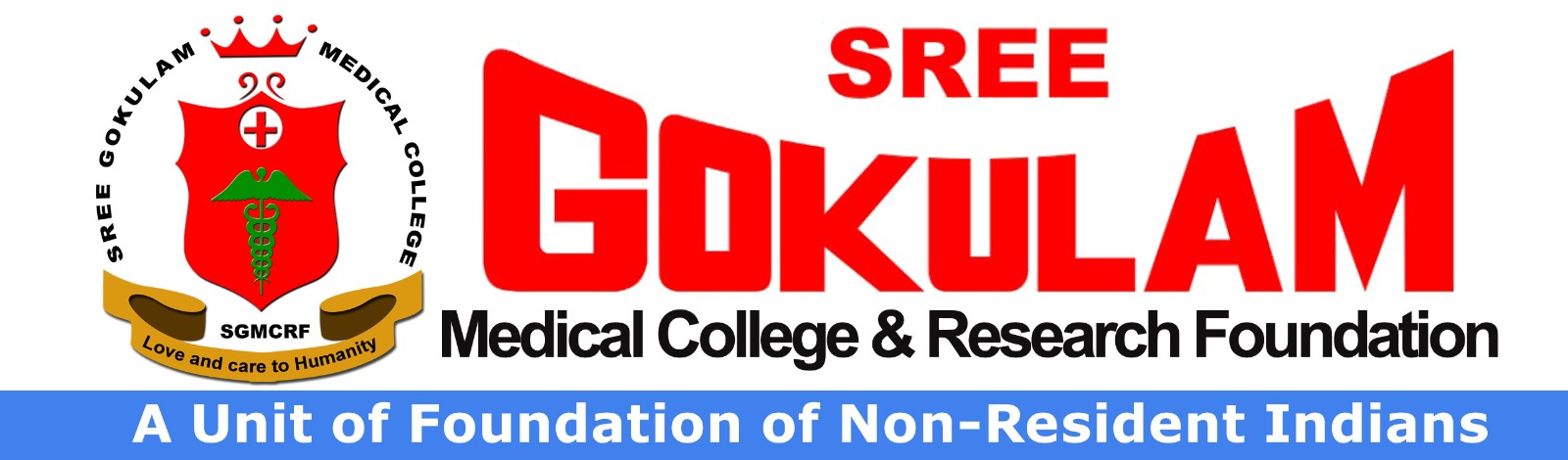 Sree Gokulam Medical College stored institutional logo