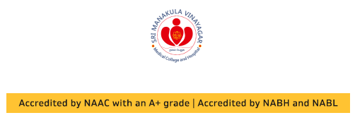 Sri Manakula Vinayagar Medical College & Hospital, Pondicherry logo