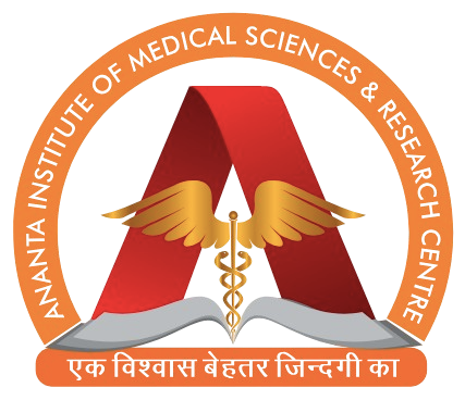 Ananta Institute of Medical Sciences & Research Centre, Rajsamand logo