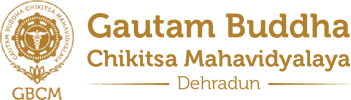 Gautam Buddha Chikitsa Mahavidyalaya, Dehradum logo