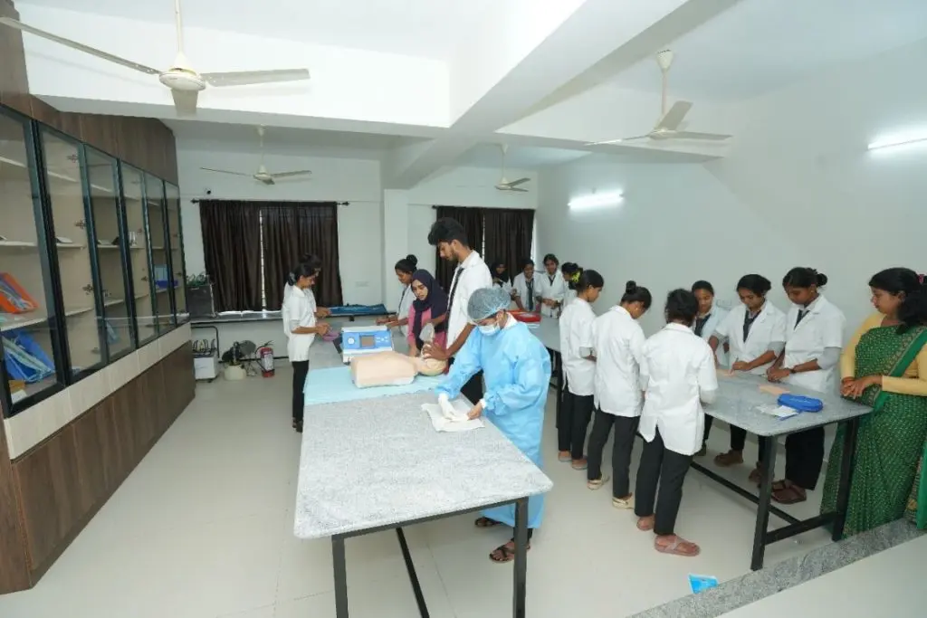 Operation Theatre and Anaesthesia laboratory at Netra Jyothi Institute