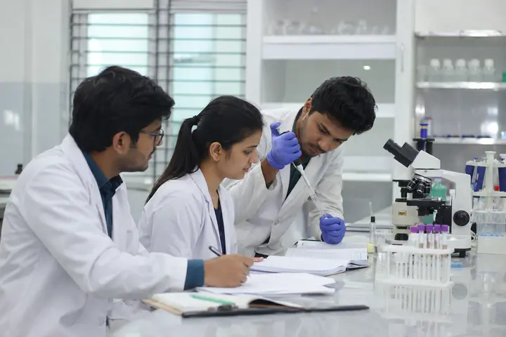 Master of Hospital Administration students participating in practical healthcare education
