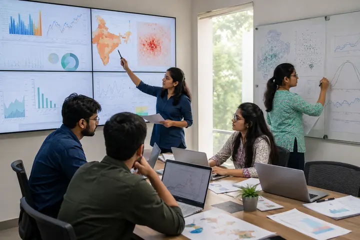 Master of Science in Biostatistics students participating in practical healthcare education