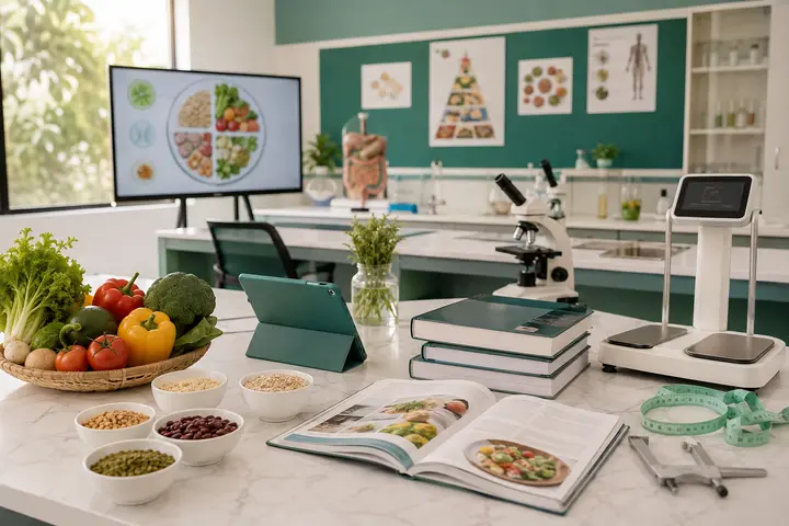 Master of Science in Nutrition and Dietetics students participating in practical healthcare education