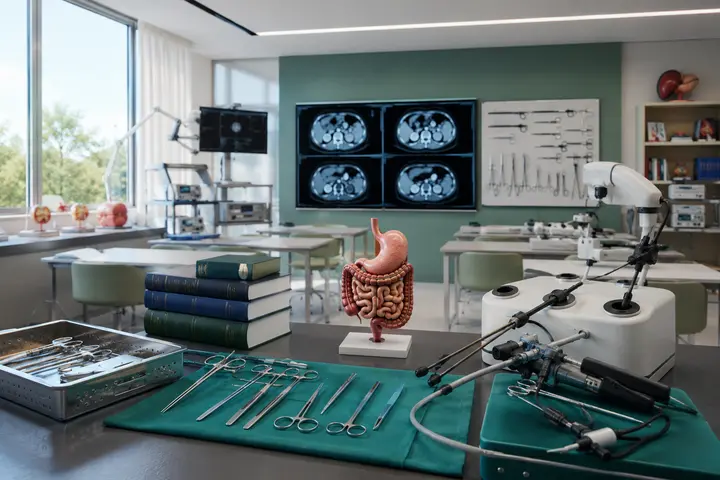 Master of Surgery in General Surgery students participating in practical healthcare education