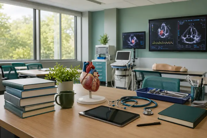 Nurse Practitioner in Critical Care students participating in practical healthcare education