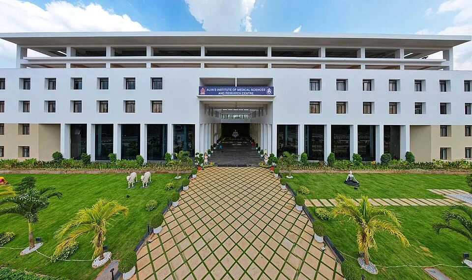 Alva’s Institute of Medical Sciences and Research Centre building